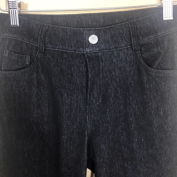 Yelete Jeggings Womens Small* Black Skinny Mid Rise Athleisure Stretch - Picture 7 of 10